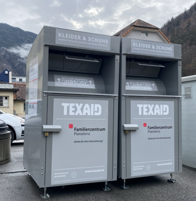 Kleidercontainer Standort Kornquader